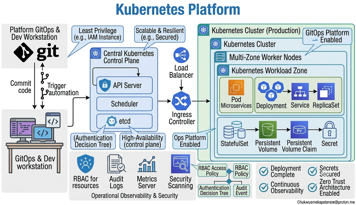 Amazon EKS Kubernetes Platform
