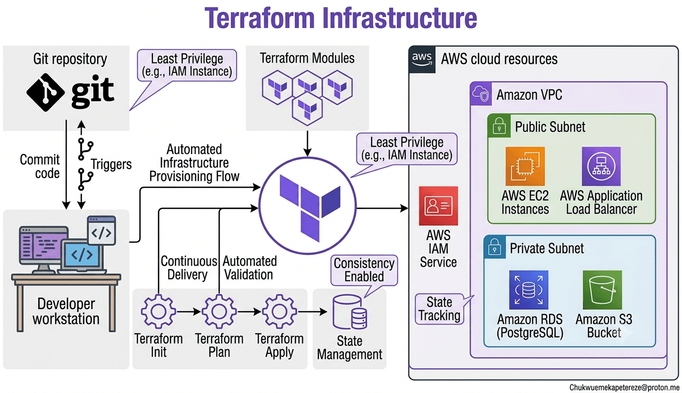 Terraform Infrastructure as Code Platform